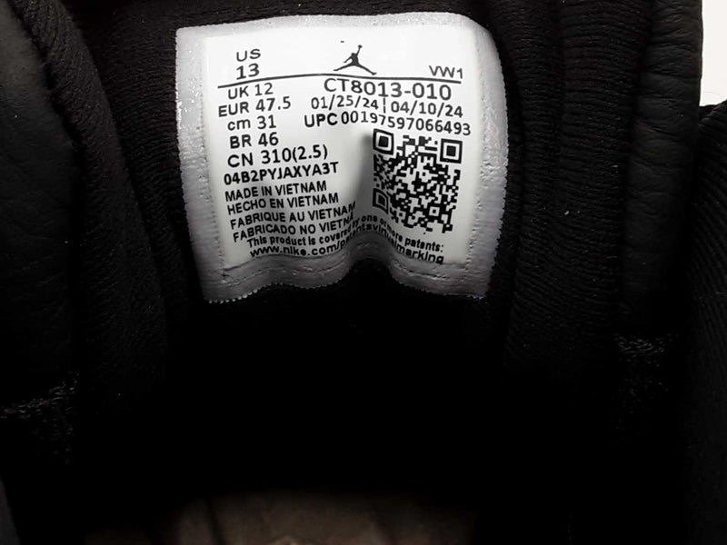 Nike Air Jordan 12 Retro Barons Ct8013 010 Size 13 Aa0625lcrsa