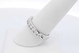 2.21cttw Diamond Ring In 14k White Gold 5.6 Grams Size 8 Eb0726lexzdu