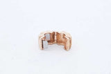 Pandora 14k Yellow Gold Ribbed Clip Charm 2 Grams Eb0426lorde