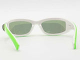 Bottega Veneta Wrap Neon Green Sunglasses With Case Aa0826lrzsa