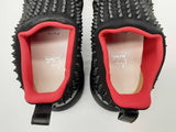 Christian Louboutin Black Red Spike Neoprene Shoes Size Eu 44 Do0225orxde