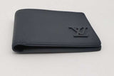 Louis Vuitton Dark Blue Leather Multiple Wallet Eb1026oxzsa