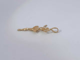 14k Yellow Gold 1 Grams Ballerina Pendant Aa0525rzsa