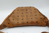 Mcm Belt Bag In Visetos Cognac Eb0926lrxsa