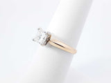 0.75 Ctw Diamond Solitaire Ring In 14k Yellow Gold 2.6g Size 6.5 Fw0626lwzxdu