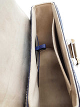 Louis Vuitton Twist Mm Savane Blue Epi Leather Shoulder Bag Eb0925lrxzde