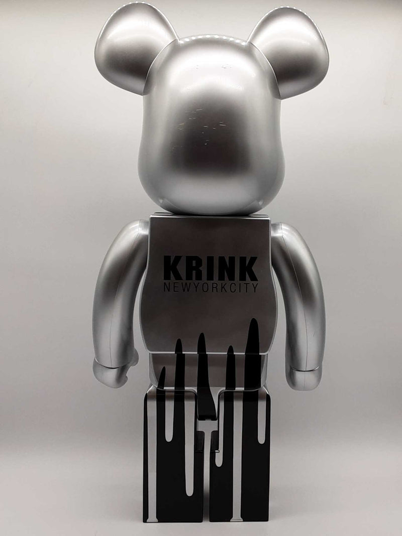 Bearbrick Krink New York City Silver 1000% Tt0124orzde