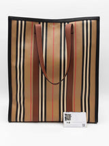 Burberry Icon Stripe E-canvas Portrait Tote Bag Eb0526orxde
