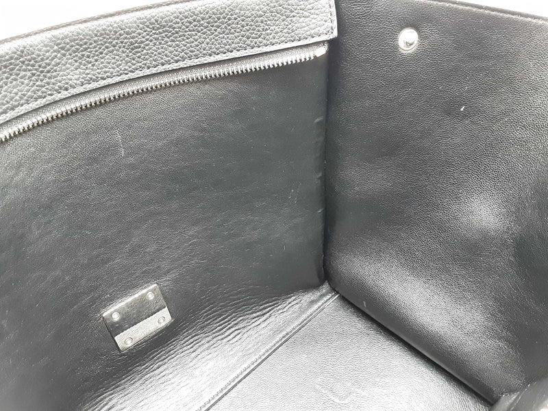 Celine Trapeze Black Leather Shoulder Bag Do0525wxzde
