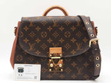 Louis Vuitton Eden Mm Bag In Monogram Coated Canvas & Camel Leather Fw0926rzxdu