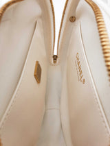 Chanel Cc In Love Heart Quilted White Leather Crossbody Bag Eb0926orxzde