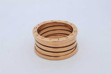 Bvlgari 18k Yellow Gold B.zero1 Ring 14 Grams Size 61 Eb0726wxxzde