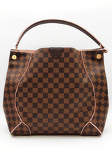 Louis Vuitton Damier Ebene Caissa Hobo Shoulder Bag Eb0526lpoxde