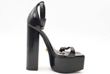 Versace Platform Open Toe Heels Size 36 Eb0125oxzsa