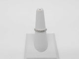 0.57 Dwt Lab Grown Diamond 2.2 Grams 14k White Gold Size 7 Mk1225wpsmia