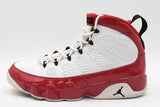 Nike Air Jordan 9 Retro Red & White Sneakers Size 10 302370-160 Eb0725exdu