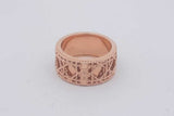 Christian Dior My Dior Cannage 18k Rose Gold Ring 5.6 Grams Size 49 Eb0326loxzde