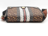 Burberry Notebook Bag In Bridle Brown Print Aa0926pzxsa