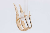 14k Yellow Gold Leaf Stud Earrings 3.8 Grams Eb0826pxzsa
