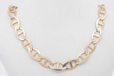 14k Yellow Gold Mariner Chain Necklace 17.2 Grams 24 Inch Eb0426exzsa