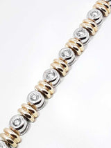 2.00 Cttw Diamond Tennis Bracelet In 14k Gold 21.1 Grams 7.25 Inch Fw0426lpzxdu