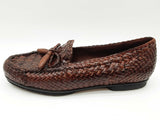 Cole Haan Nutmeg Brown Woven Leather Loafers Size Us 7m Do0925exde