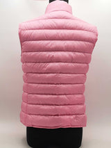 Moncler Liane Classic Puffer Vest Pink Size 2 Aa0225ocrsa