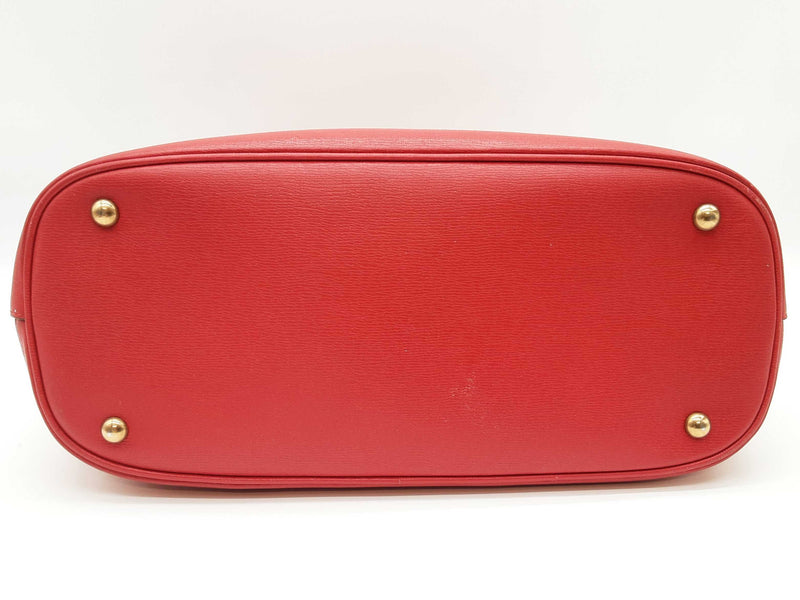 Gucci 319795 Horsebit Red Leather Tote Bag Do10250xzde