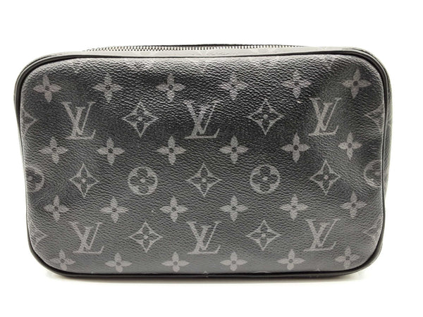 Louis Vuitton Eclipse Black Monogram Coated Canvas Toiletry Bag Do0724wrzde