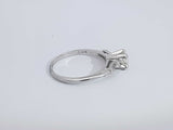 0.48 Cttw Diamond 14k White Gold Ring 2.2 Grams Size 6.5 Aa0825lzxsa