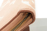 Louis Vuitton Monogram Empriente Rose Zippy Wallet Eb1025wxzde