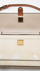 Tory Burch T Monogram Patent Embossed Chain Wallet Sd0426lozdu