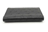 Louis Vuitton Black Ostrich Leather Pocket Organizer Eb0526rxzsa