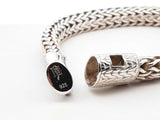 John Hardy 10mm Icon Link Bracelet In Sterling Silver 72.5 Grams 8.5 Inch Fw0626lrzdu