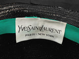 Yves Saint Laurent Ysl Fabulous Black Gray Bronze Sequin Bucket Hat Do1026rxzde