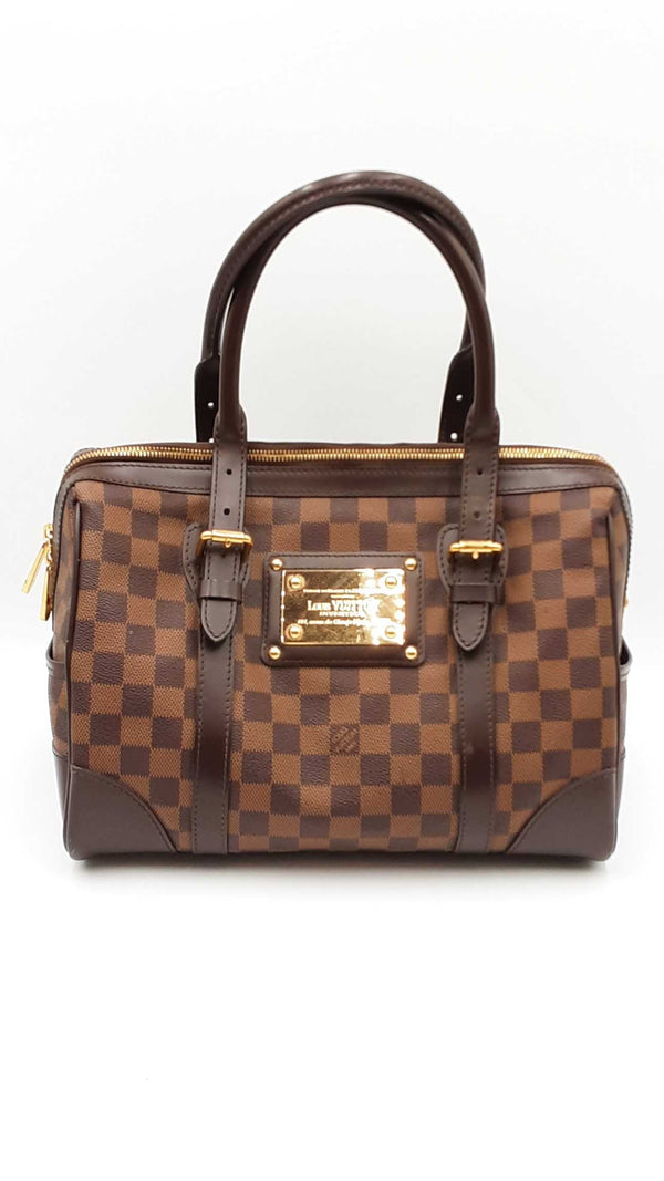 Louis Vuitton Damier Ebene Canvas Berkeley Hand Bag Sd0625wzxdu