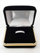 0.98 Cttw Lab-grown Diamond & 14k Gold Wedding Ring 1.5g Size 6.75 Fw0326pordu