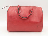 Louis Vuitton Speedy Red Epi Leather Handbag Sd1025wzxsa
