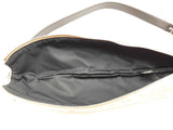Fendi Baguette Bread Tan Shearling Zipper Crossbody Pouch Bag Do0526ixzde