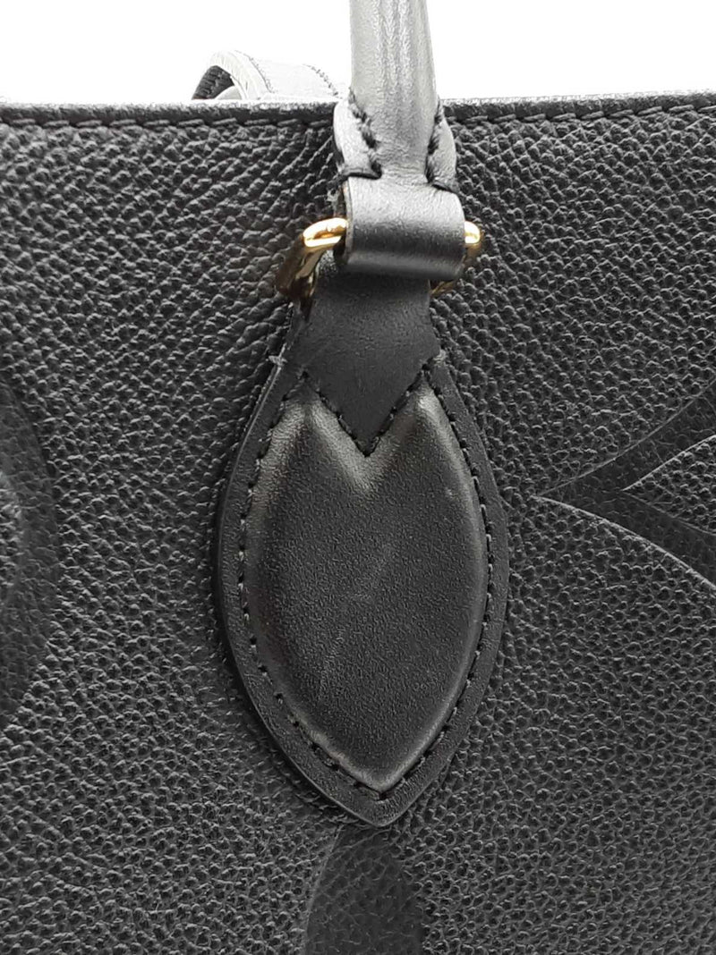 Louis Vuitton Onthego Gm Tote In Black Monogram Empreinte Leather Fw0825crxdu