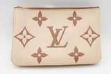 Louis Vuitton Monogram Empreinte Double Zip Pochette Eb0726rxzsa