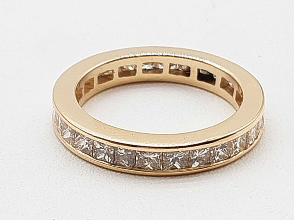 3.10 Cttw Diamonds 14k Yellow Gold 3.9g Ring Size 7.5 Do0425rxzde