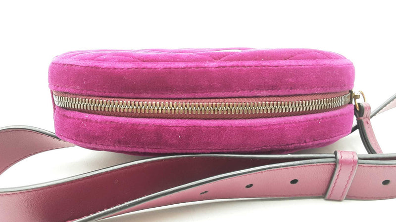 Gucci Gg Marmont Velvet Belt Bag Sd1025orzdu