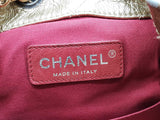 Chanel Gabrielle Metallic Gold Quilted Leather Backpack Do0525lrxzde