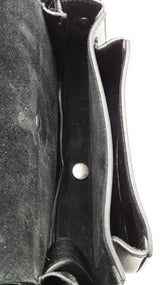 Yves Saint Laurent Mini Fringed Black Leather Crossbody Eb1025orzdu