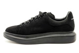 Alexander Mcqueen Oversized Black Suede Sneakers Size 47 Eb0125lorsa