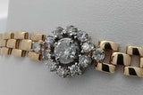 0.93cttw Diamond Bracelet In 14k Yellow Gold 11.8 Grams 7 Inch Eb0826lrxzsa