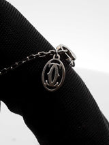 Cartier Juste Un Clou Pendant Necklace In 18k White Gold 5.7g Fw0526ocrxdu