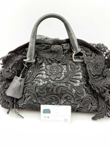 Prada Lace Pizzo Bowler Bag Eb0824orxdu