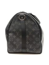 Louis Vuitton Keepall Bandoulière 45 Monogram Eclipse Coated Canvas Fw0725lzxzdu